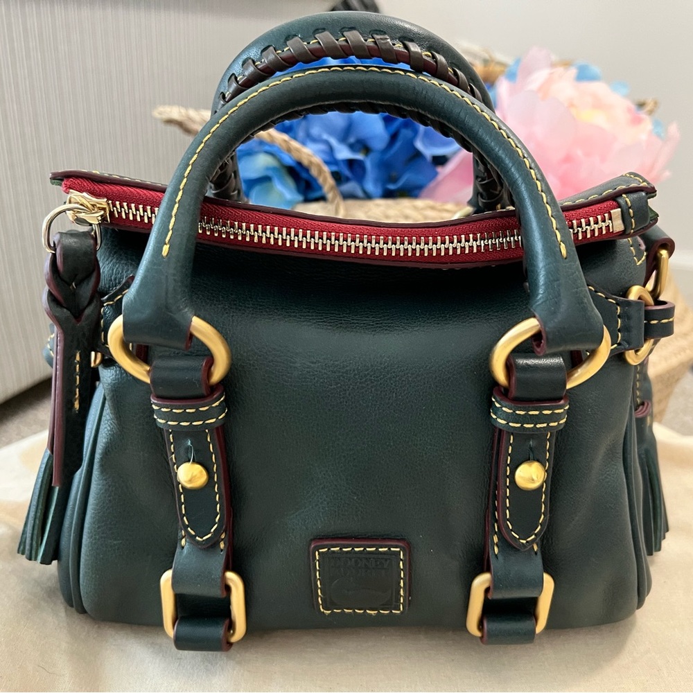 Dooney and Bourke Florentine Nano in Teal NWT